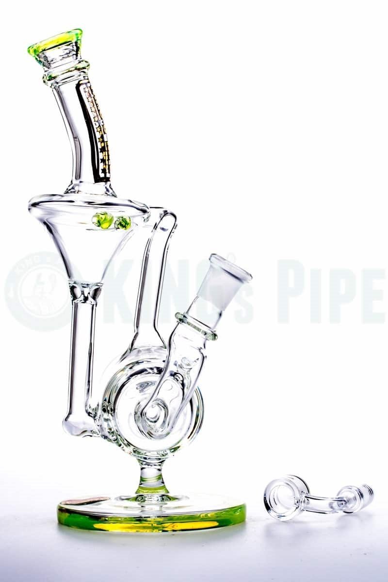 KING&#39;s Pipe Glass - Inline Perc Recycler