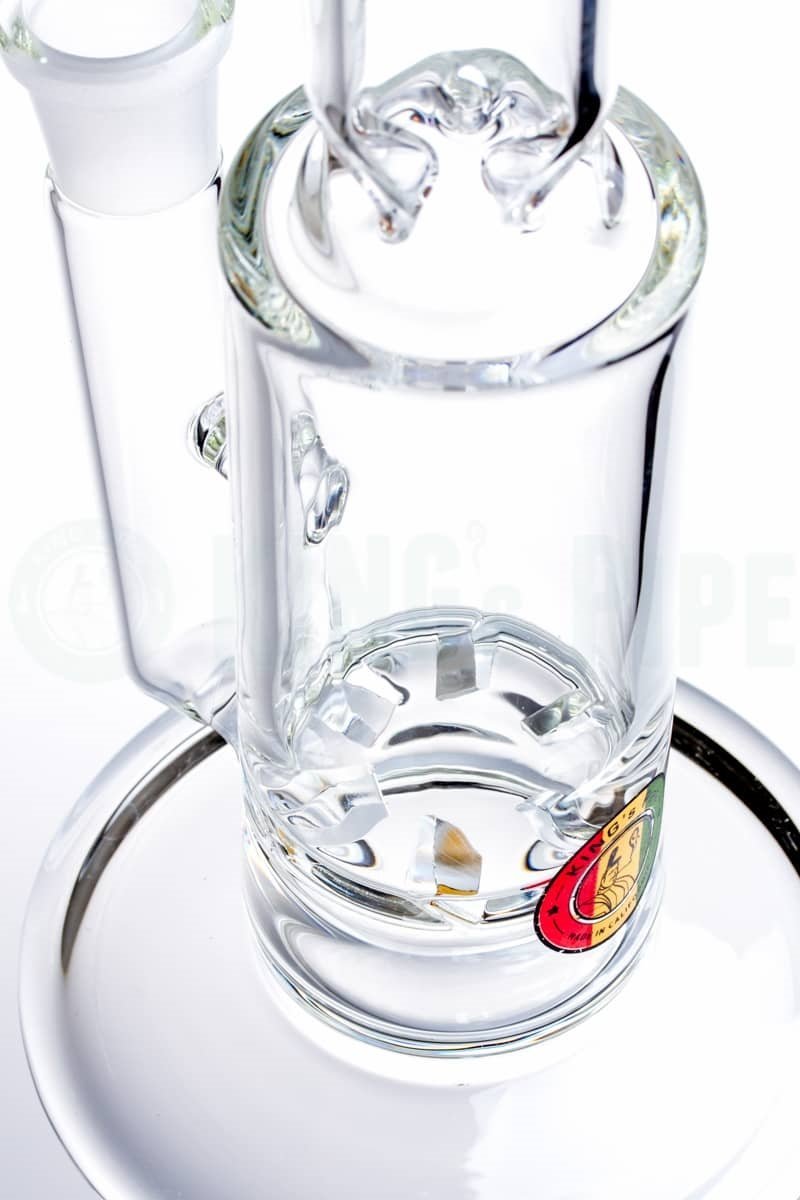 KING&#39;s Pipe Glass - Single Tornado Perc Bong