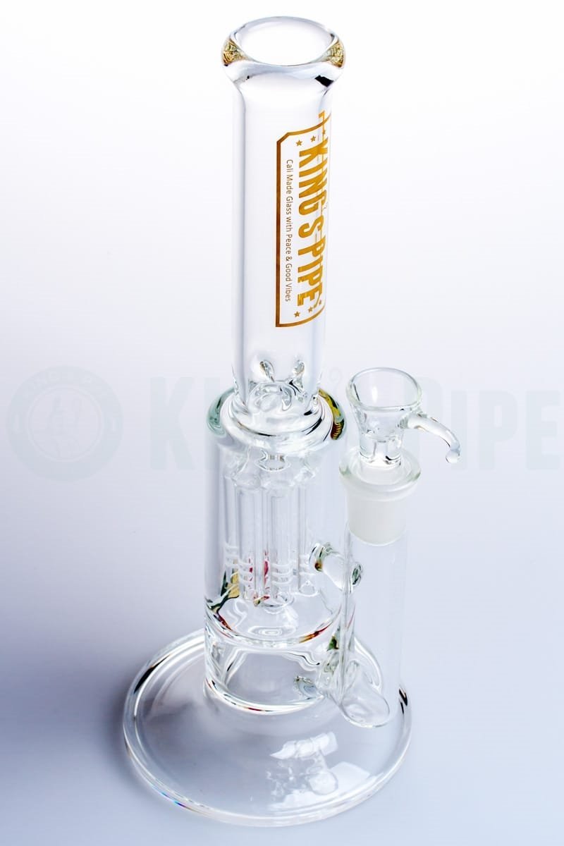 KING&#39;s Pipe Glass - Single Tree Perc Water Bong