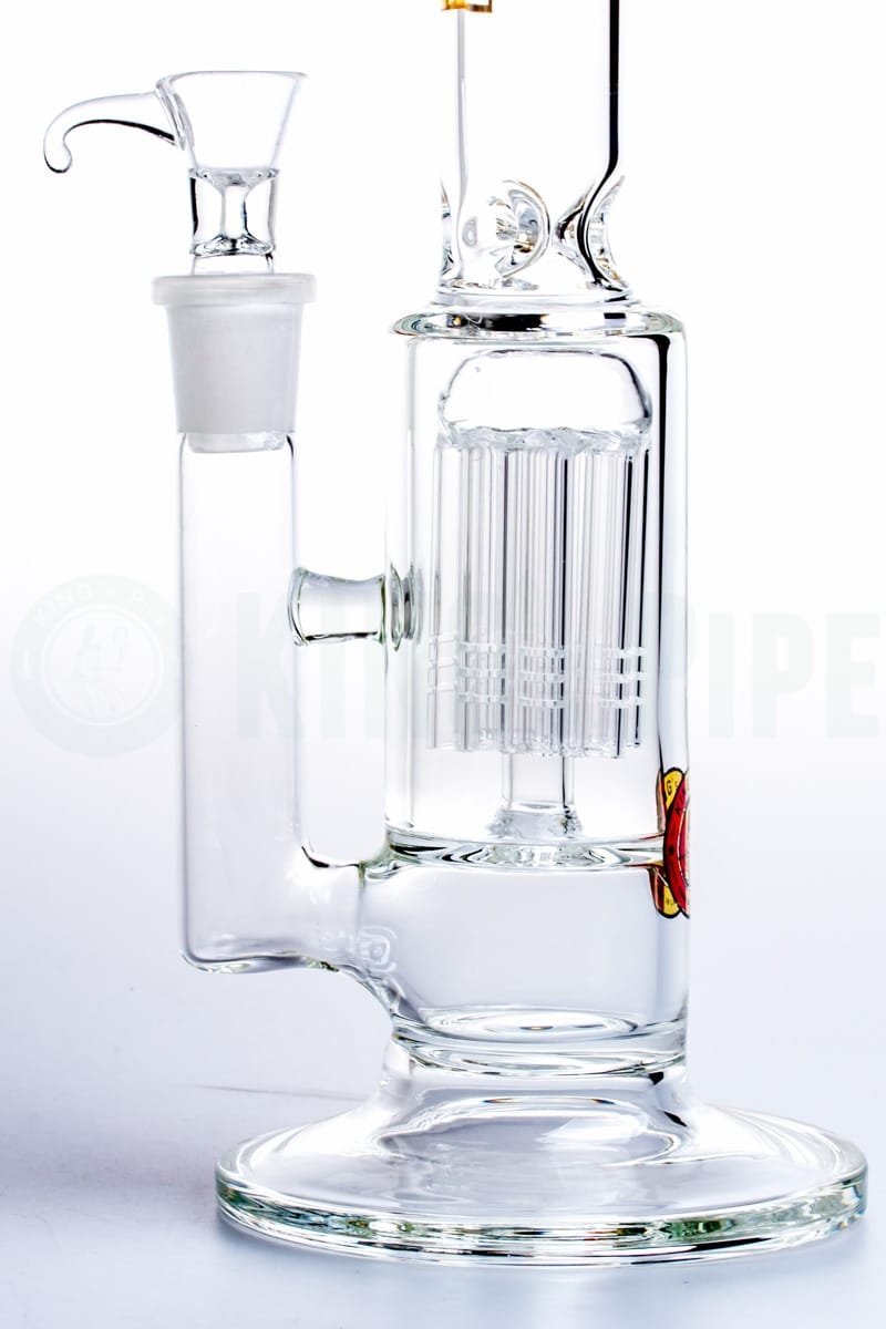 KING&#39;s Pipe Glass - Single Tree Perc Water Bong