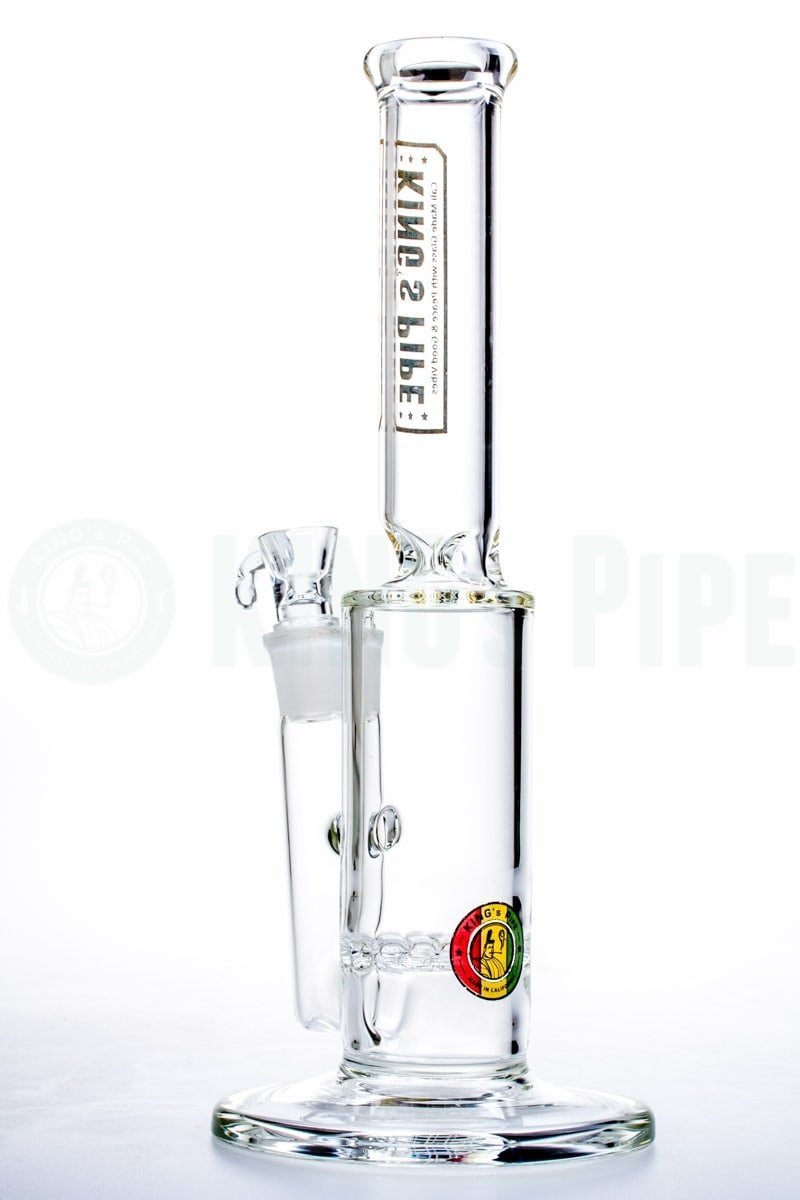 KING&#39;s Pipe Glass - Single Waffle Perc Water Bong