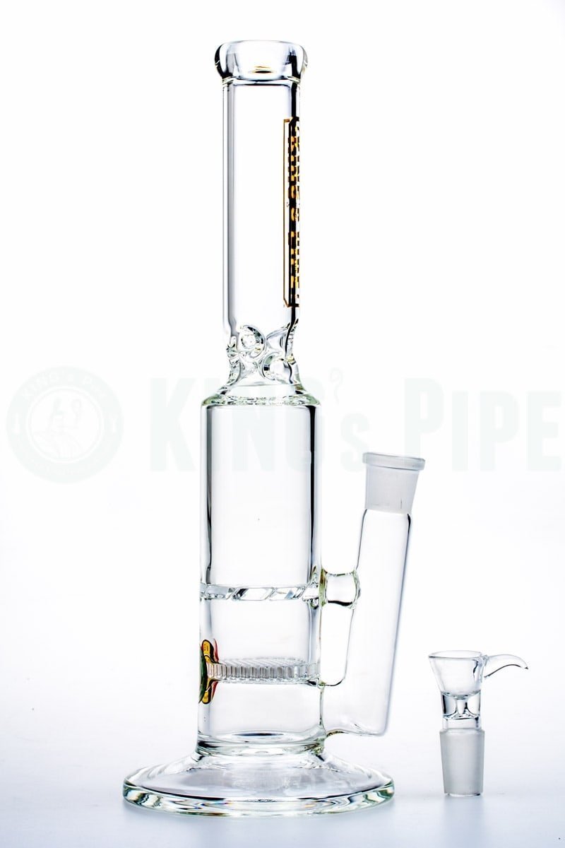 KING&#39;s Pipe Glass - Tornado &amp; Honeycomb Mix Bong