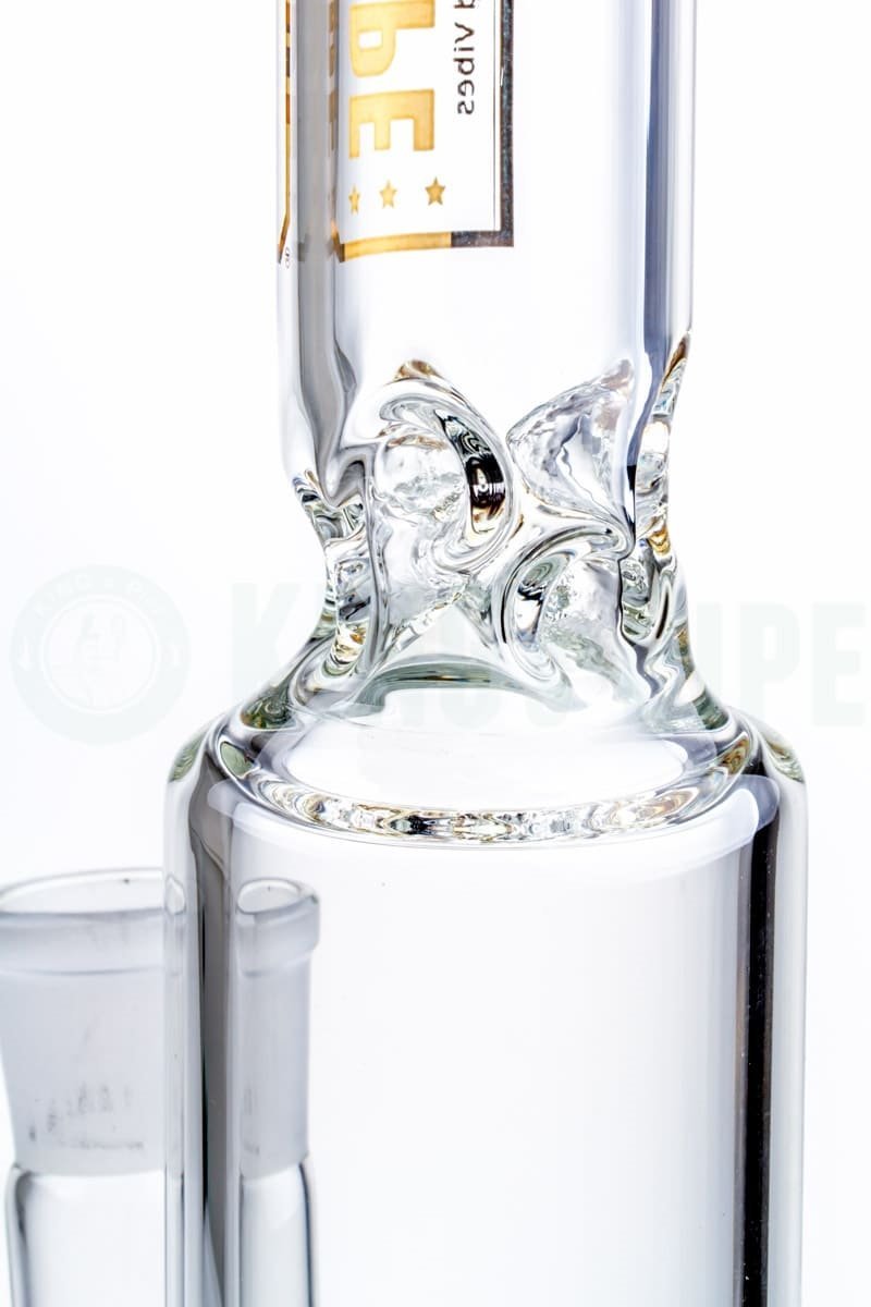 KING&#39;s Pipe Glass - Tornado &amp; Honeycomb Mix Bong