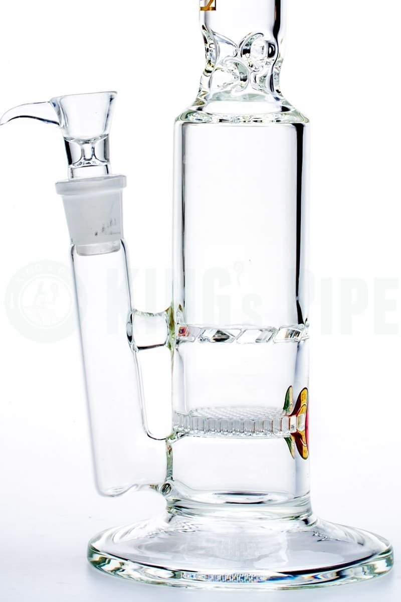 KING&#39;s Pipe Glass - Tornado &amp; Honeycomb Mix Bong