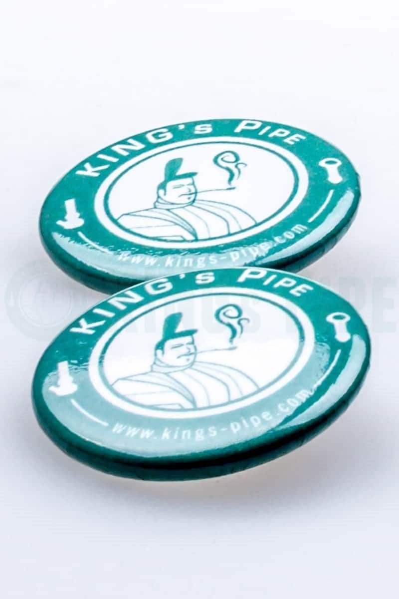 KING&#39;s Pipe - Pack of 2 KP Logo Pin Buttons