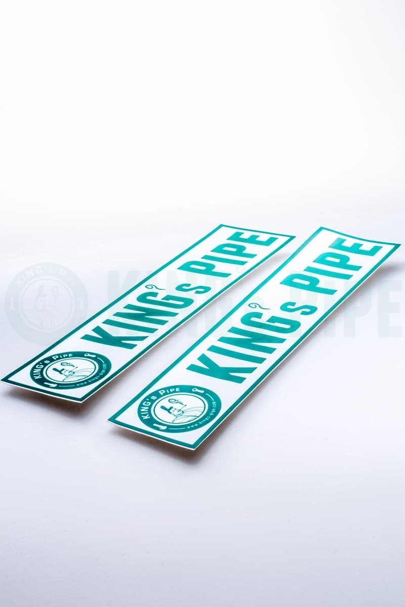 KING&#39;s Pipe -  Pack of 2 KP Rectangle Stickers