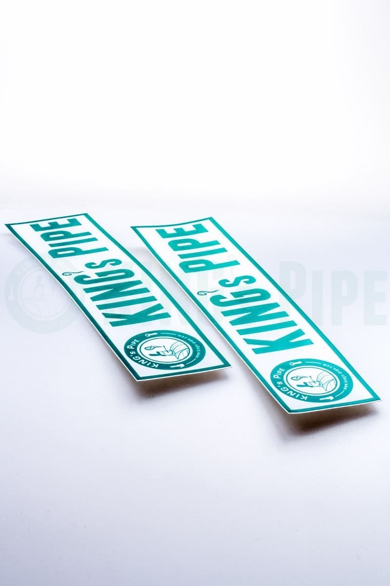 KING&#39;s Pipe -  Pack of 2 KP Rectangle Stickers