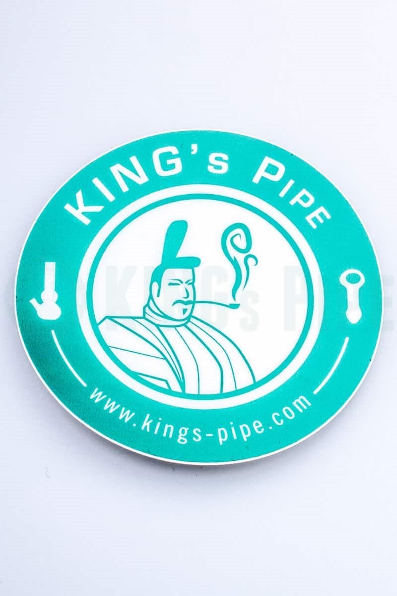 KING's Pipe - Pack of 2 KP Round Stickers