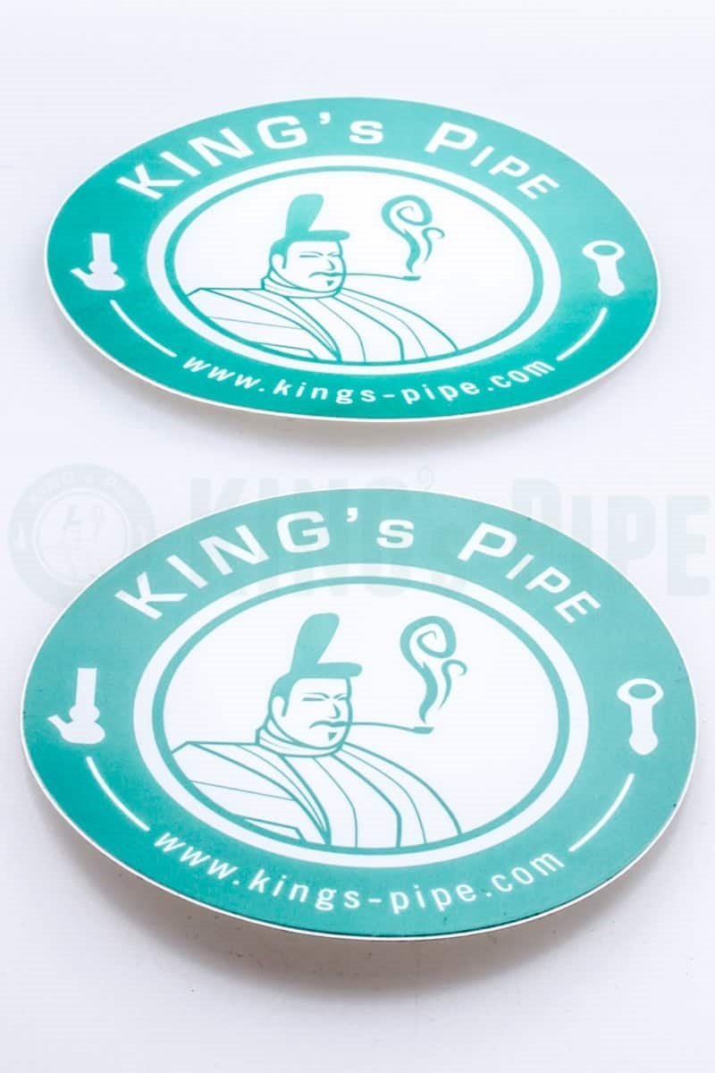 KING&#39;s Pipe - Pack of 2 KP Round Stickers