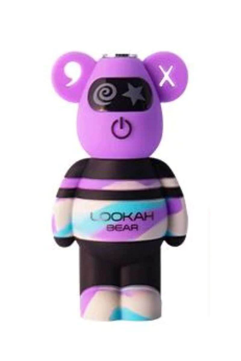 Lookah Bear 510 Thread Cart Battery Purple Tie Dye - Limited Edition