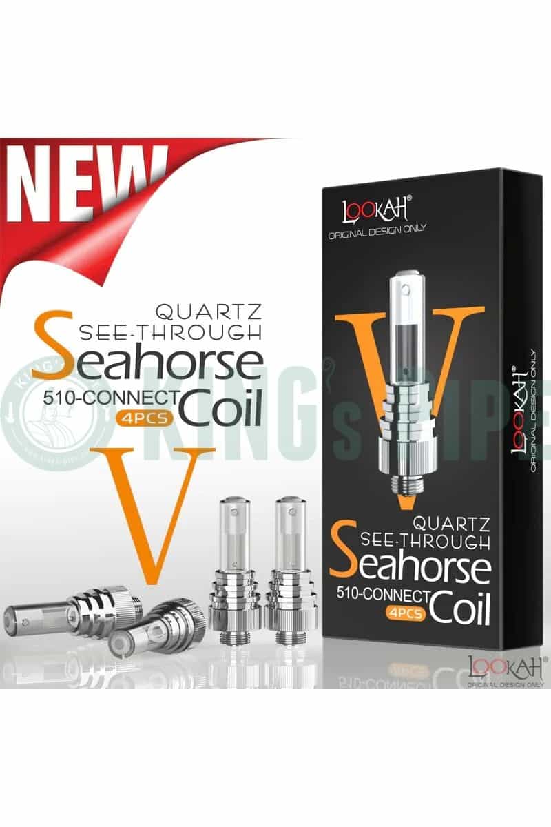 Lookah Seahorse Coils (510 Threaded) Lookah Seahorse 510 Coil V (Pack of 4)