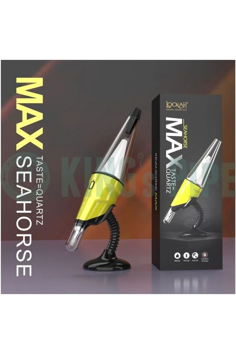 Lookah Seahorse MAX Dab Pen E-Nectar Collector Yellow