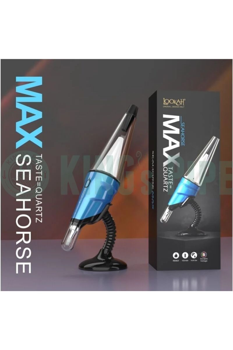 Lookah Seahorse MAX Dab Pen E-Nectar Collector Blue