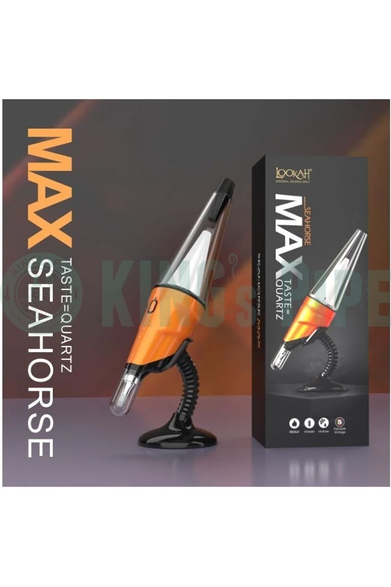 Lookah Seahorse MAX Dab Pen E-Nectar Collector Orange