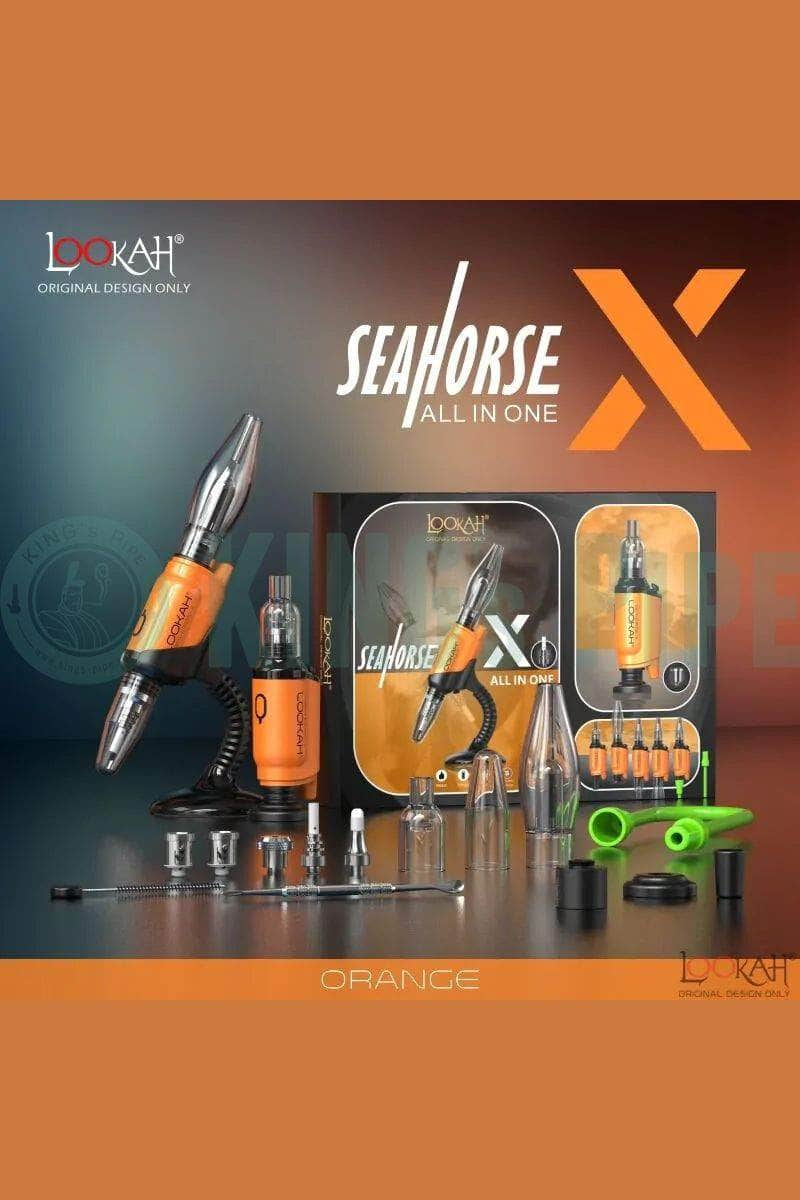 Lookah Seahorse X All-in-One Vaporizer Orange