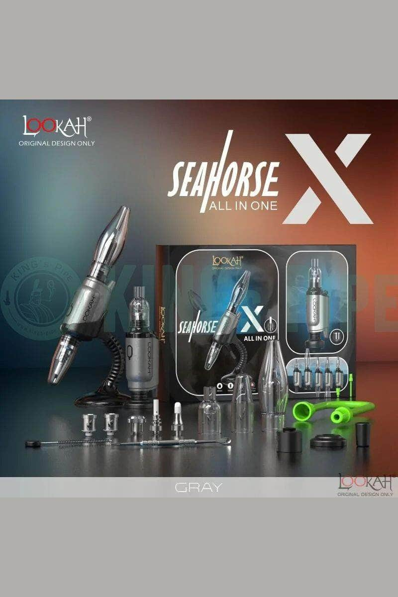 Lookah Seahorse X All-in-One Vaporizer Gray