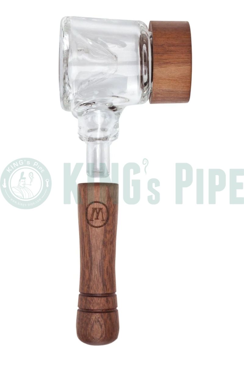 Marley Natural - Glass and Walnut Spoon Pipe