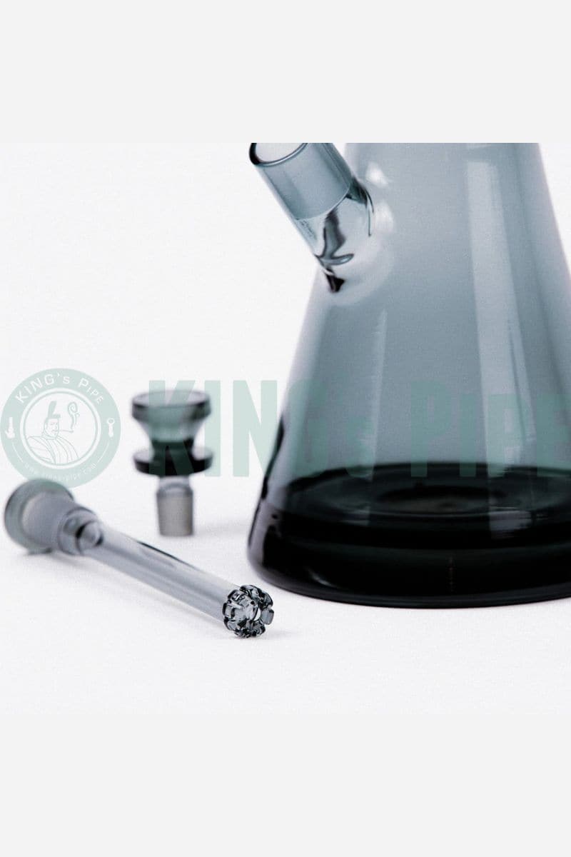 Marley Natural Smoked Glass Beaker Water Pipe