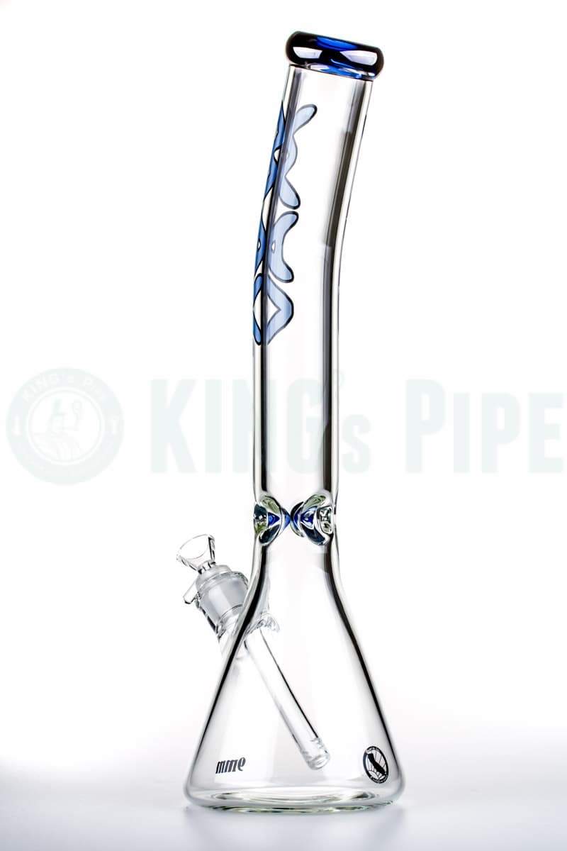 MAV Glass - 18 inch 9mm Bent Neck Beaker Bong