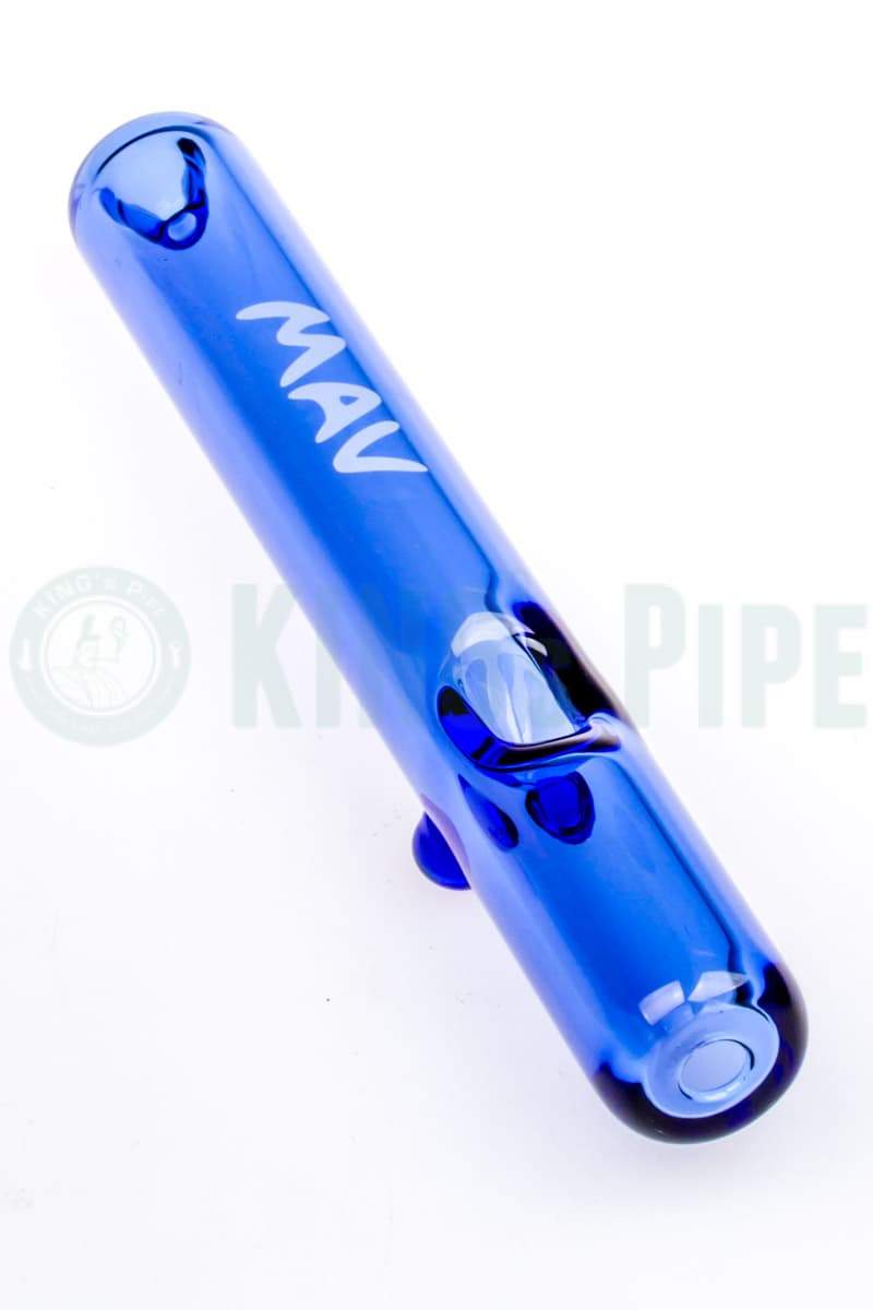 MAV Glass - 7 Inch Steamroller Pipe Blue