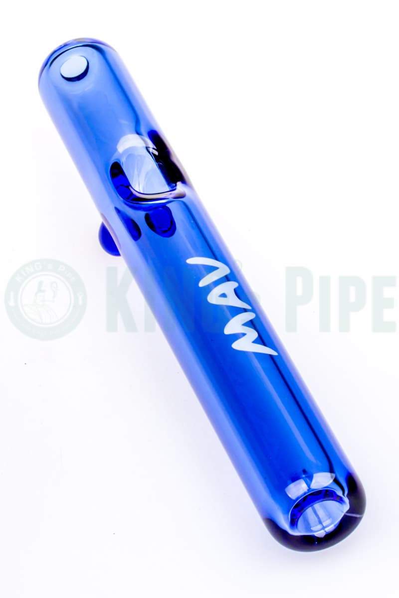 MAV Glass - 7 Inch Steamroller Pipe Blue