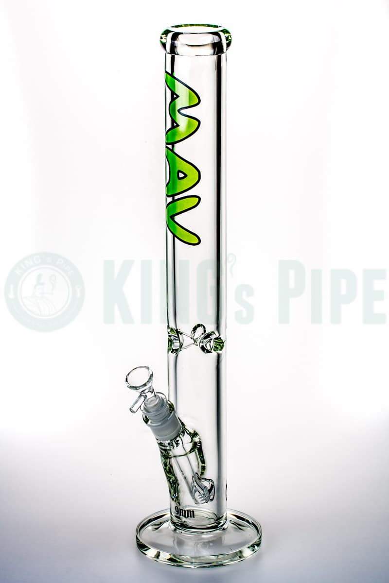 MAV Glass - 9mm Thick 18&#39;&#39; Straight Tube Bong