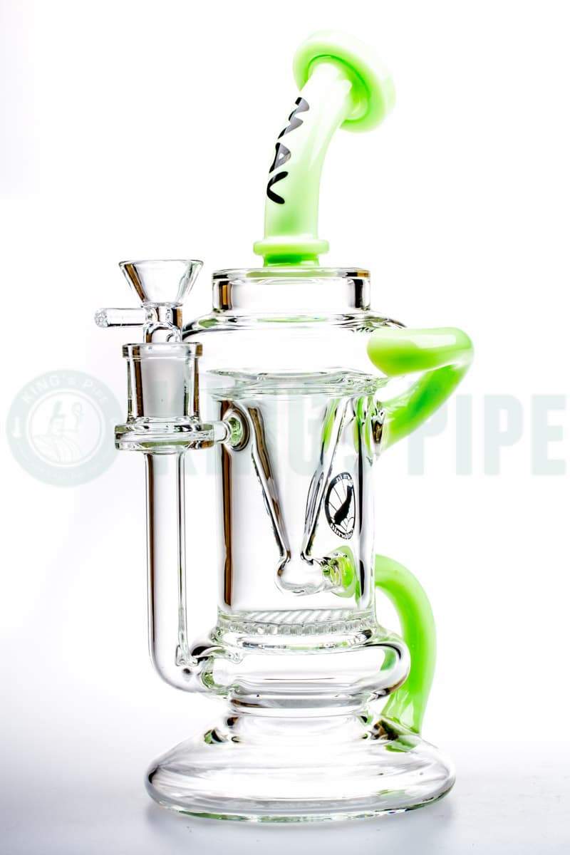 MAV Glass - Honeycomb Klein Recycler Clear Pastel Green