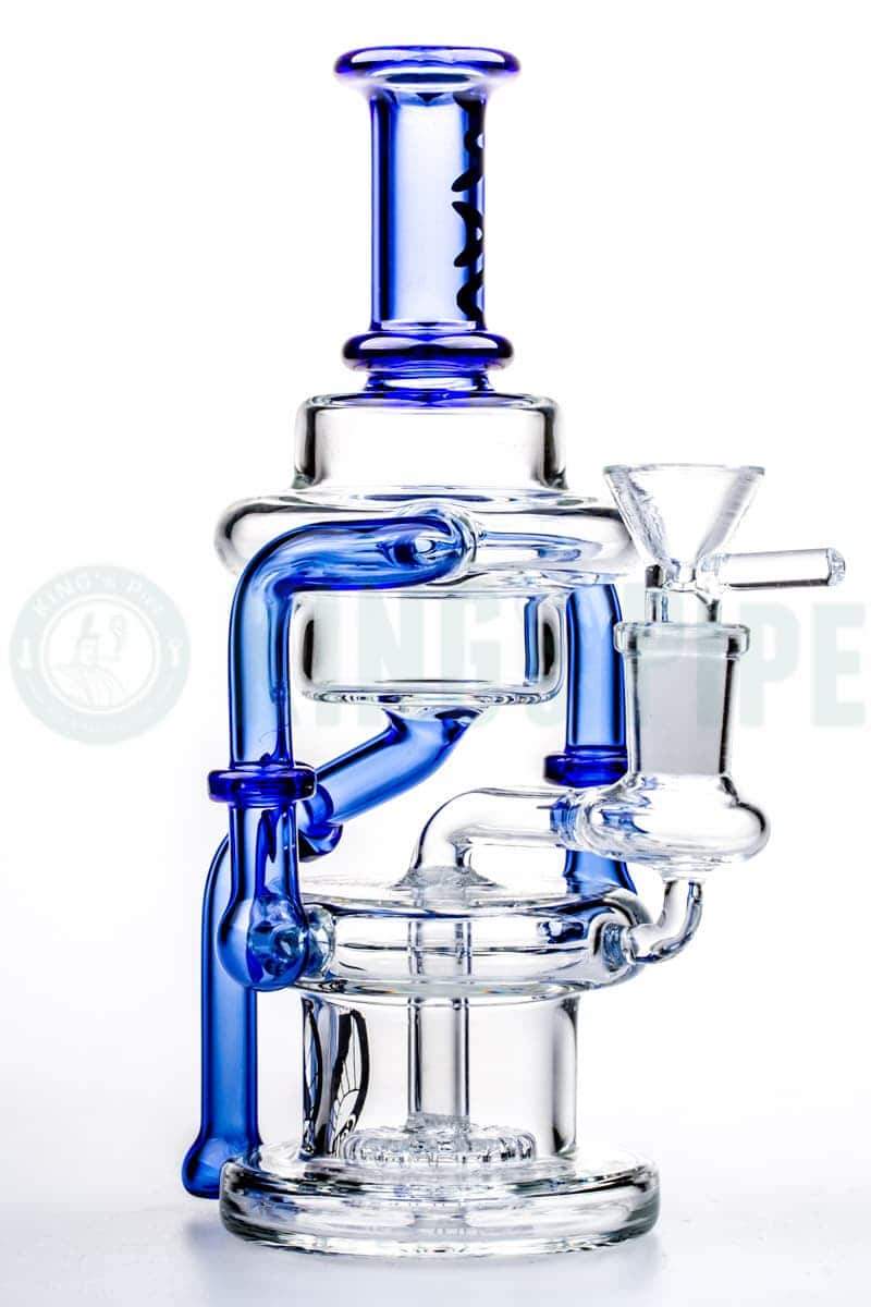 MAV Glass - Microscope Double Arm Recycler Clear Blue