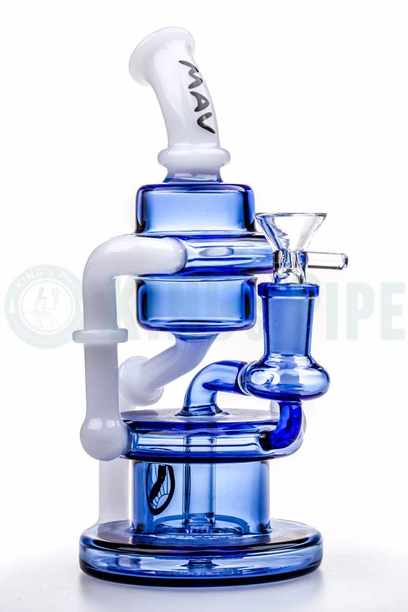 MAV Glass - Microscope Double Arm Recycler Blue White