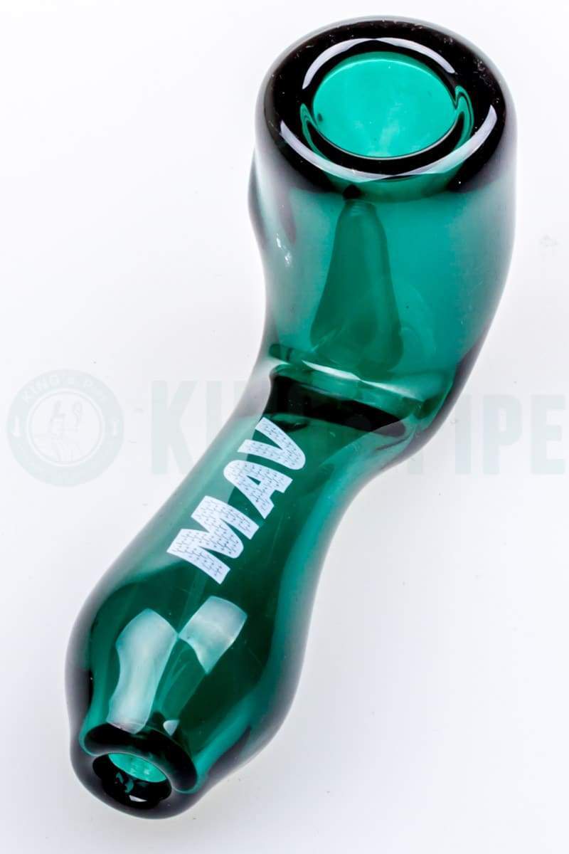 MAV Glass - Mini Sherlock Glass Pipe Teal