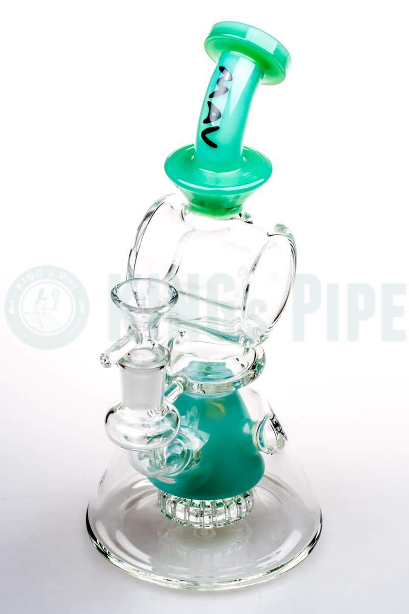 MAV Glass Pyramid Swiss Showerhead Wax Rig