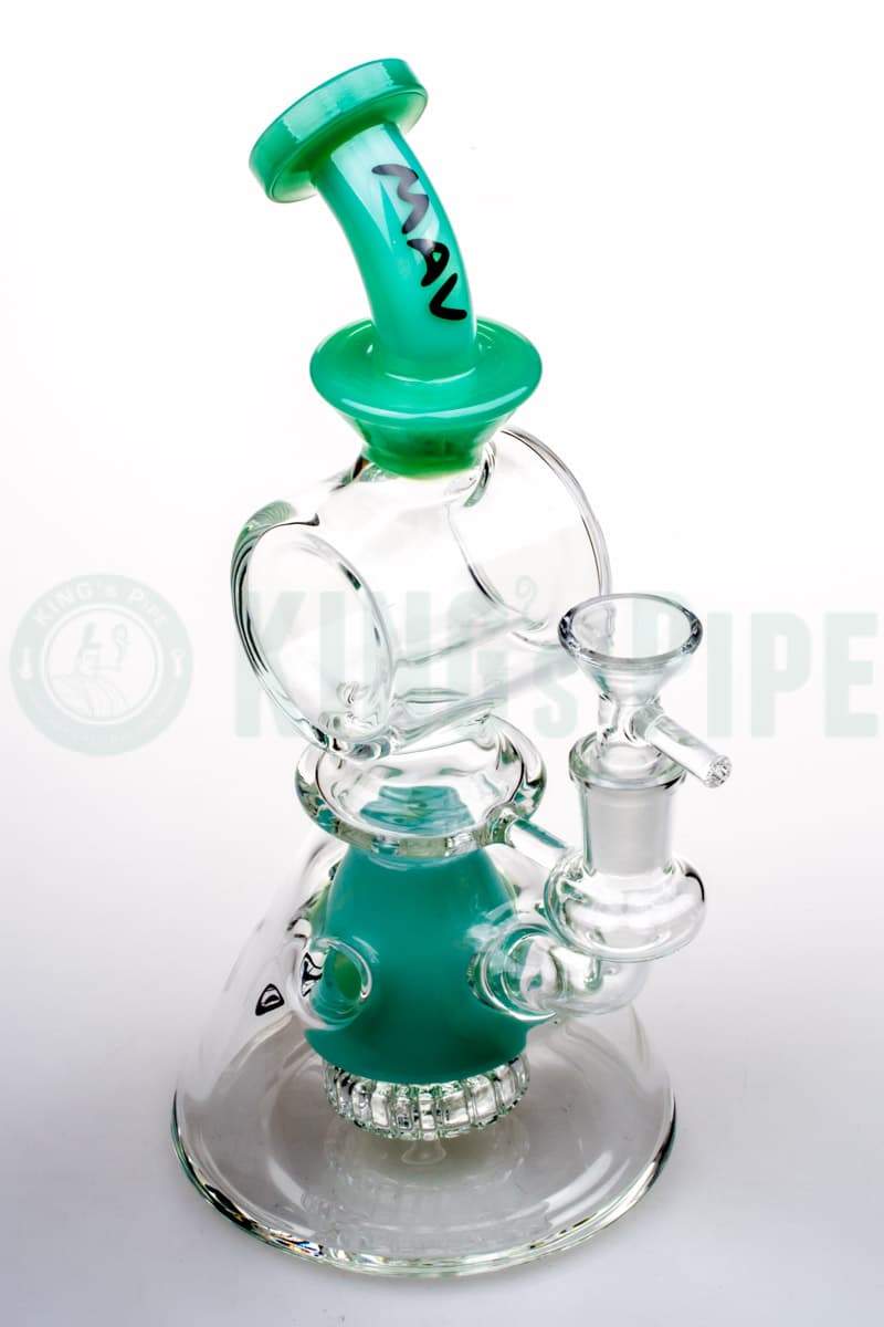 MAV Glass Pyramid Swiss Showerhead Wax Rig