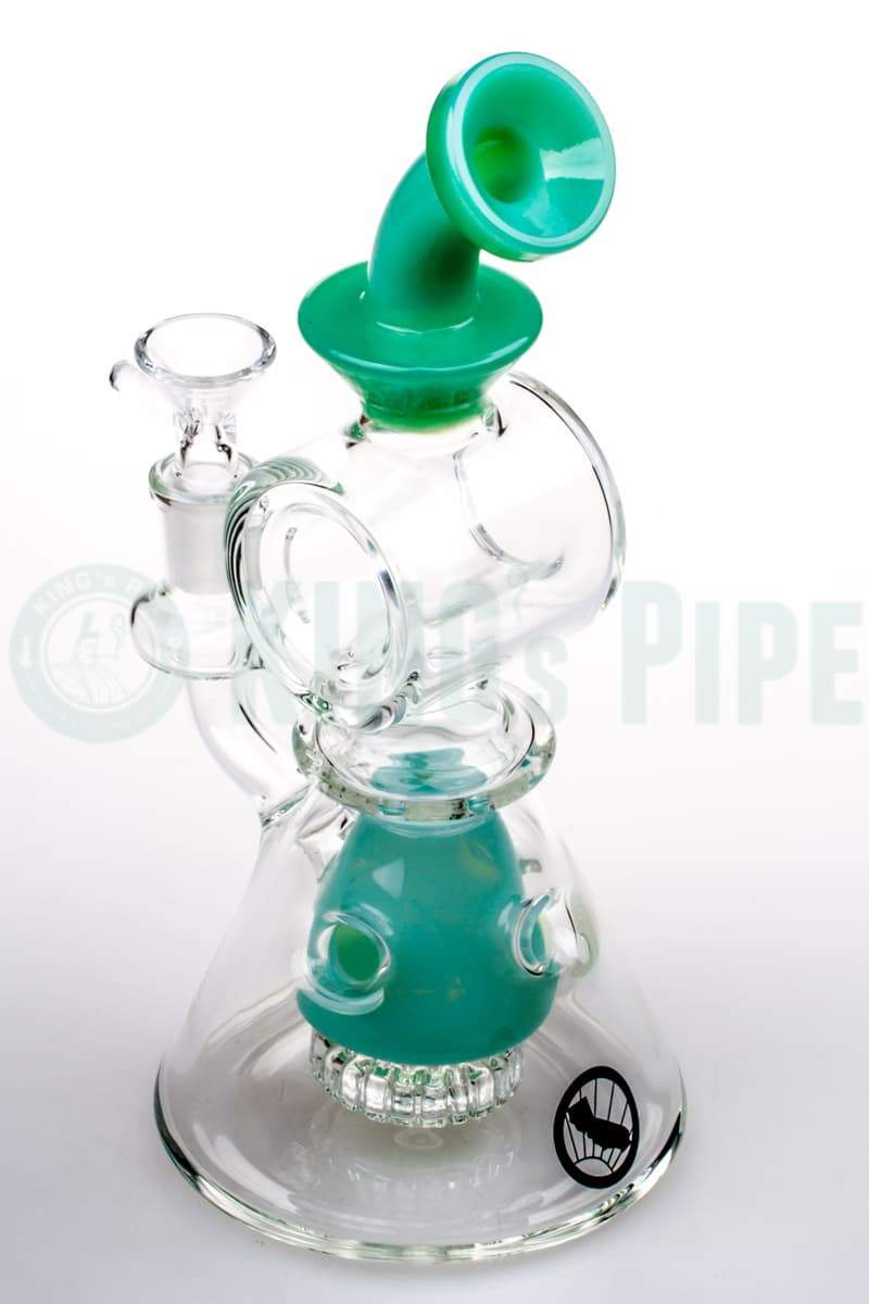 MAV Glass Pyramid Swiss Showerhead Wax Rig