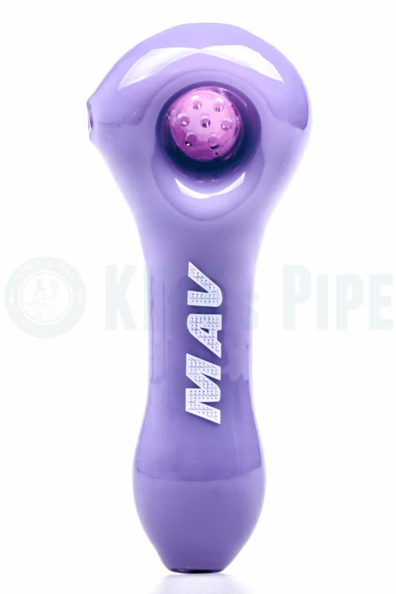 MAV Glass Spoon Pipe Pastel Purple