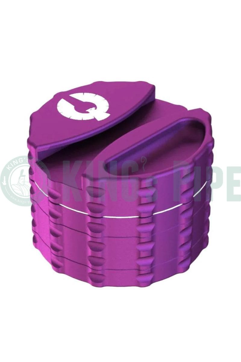 Phoenician - Large 4 Piece Grinder with Paper Holder Purple