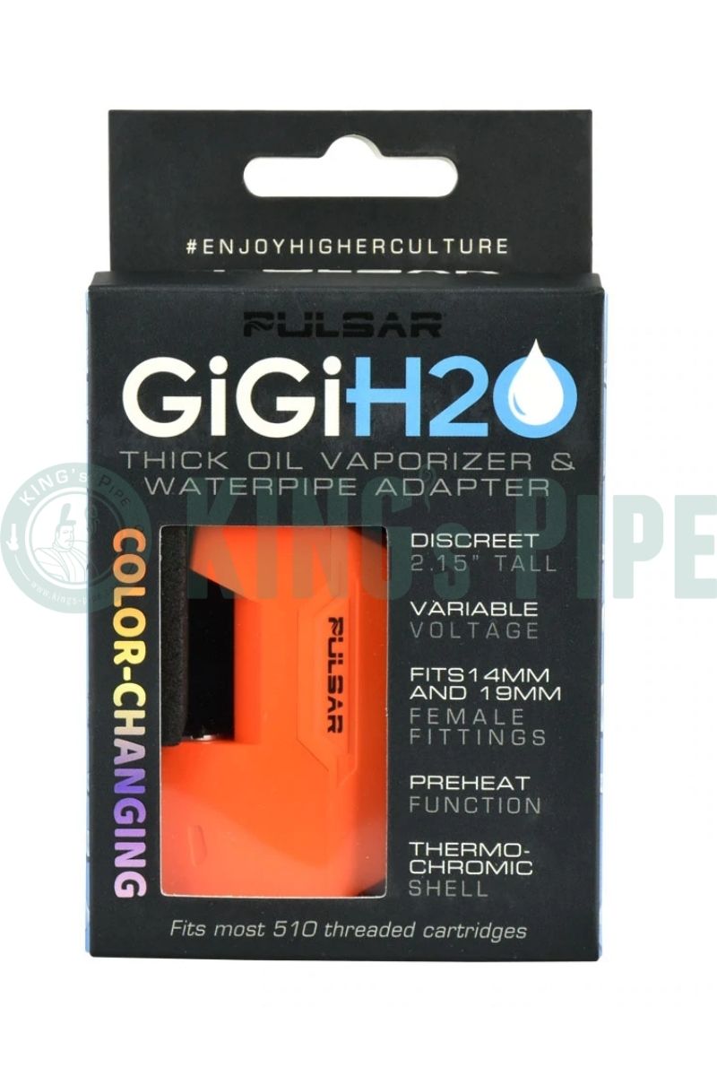 Pulsar GiGi H2O 510 Battery with Bong Adapter