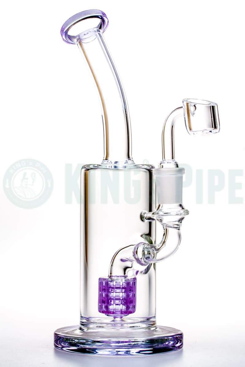 Purple Matrix Perc Cheap Dab Rig