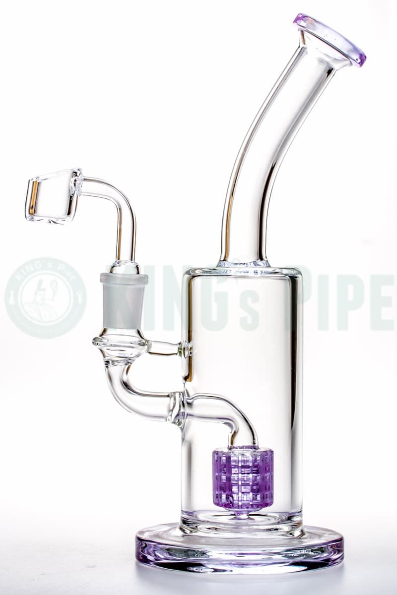 Purple Matrix Perc Cheap Dab Rig