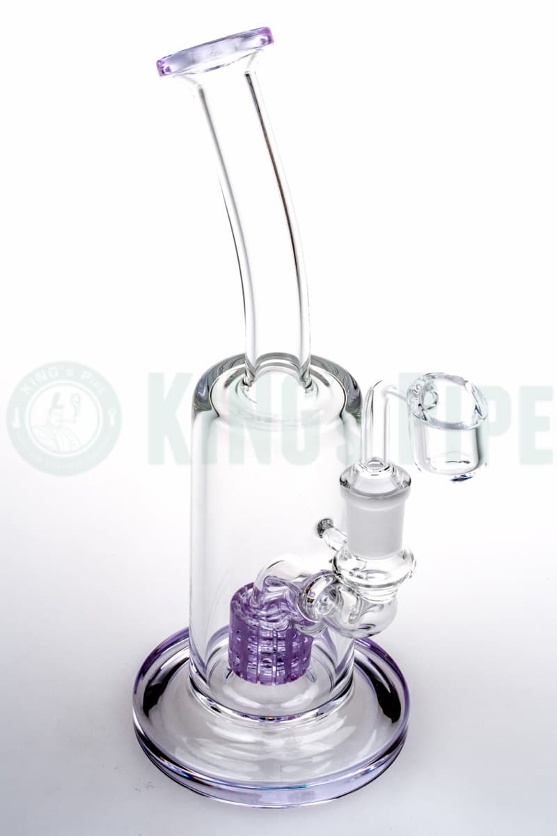 Purple Matrix Perc Cheap Dab Rig