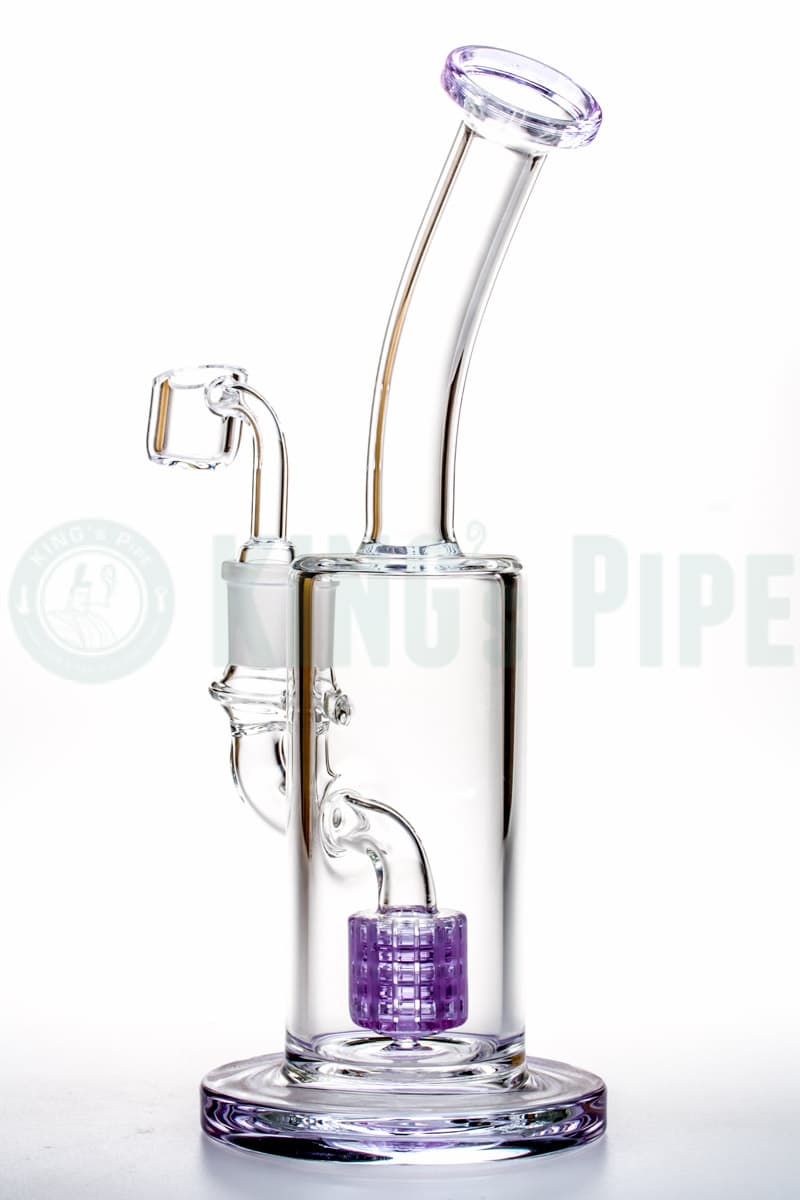 Purple Matrix Perc Cheap Dab Rig