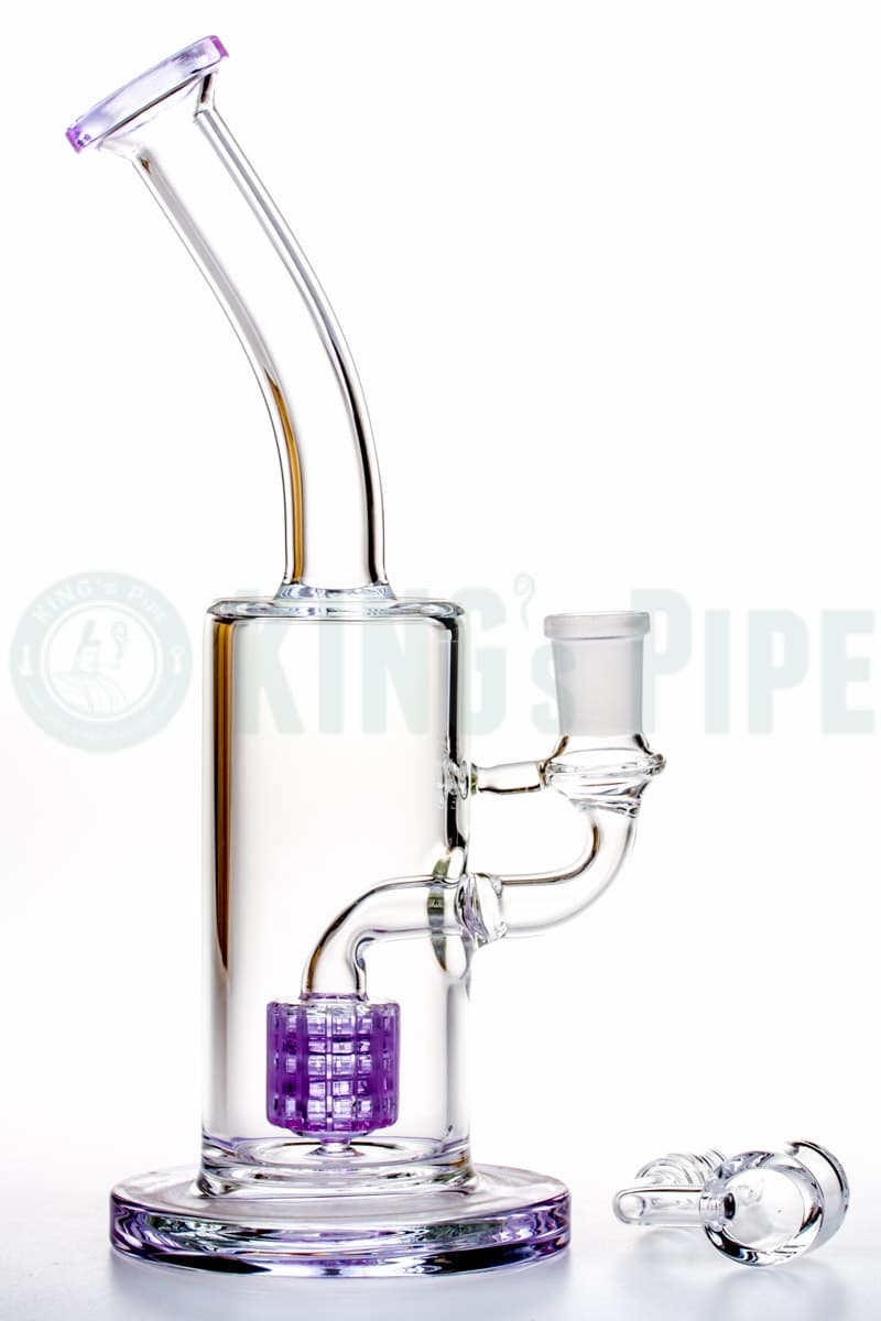 Purple Matrix Perc Cheap Dab Rig