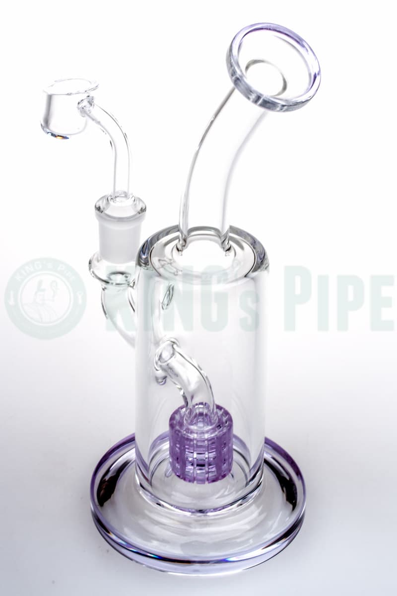 Purple Matrix Perc Cheap Dab Rig