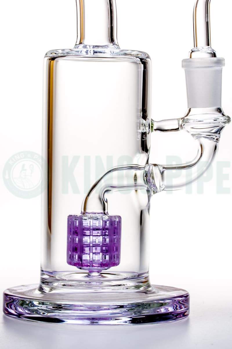 Purple Matrix Perc Cheap Dab Rig