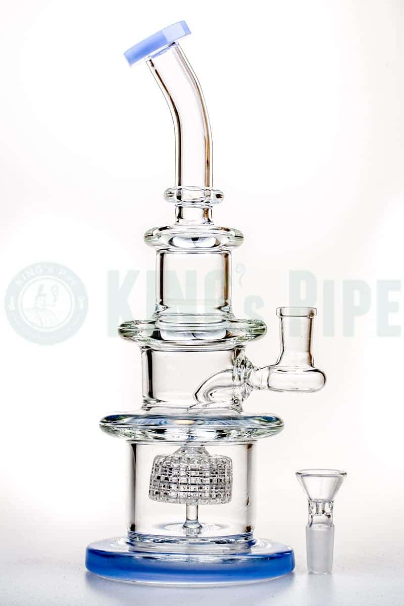 Pyramid Style Matrix Perc Water Pipe Bong