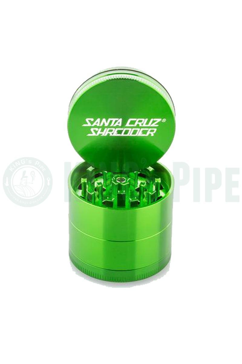 Santa Cruz Shredder - 1.5&#39;&#39; Mini 4 Piece Herb Grinder Green