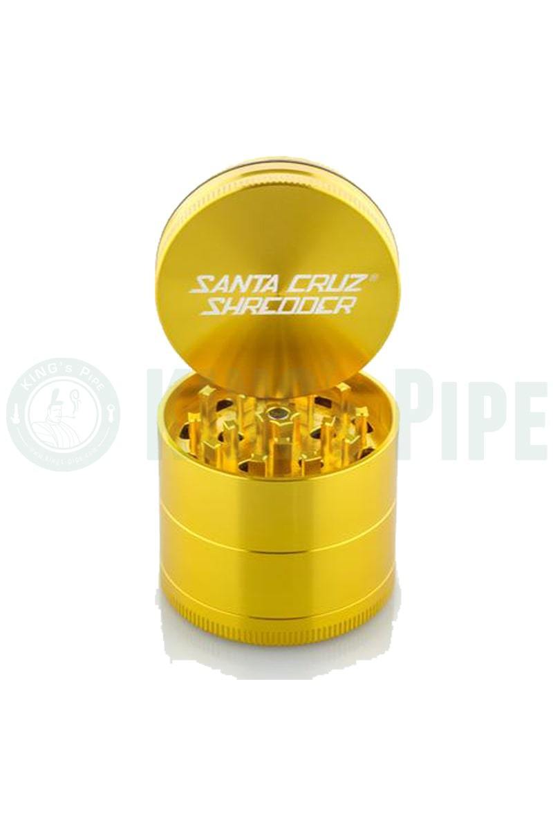 Santa Cruz Shredder - 1.5&#39;&#39; Mini 4 Piece Herb Grinder Gold