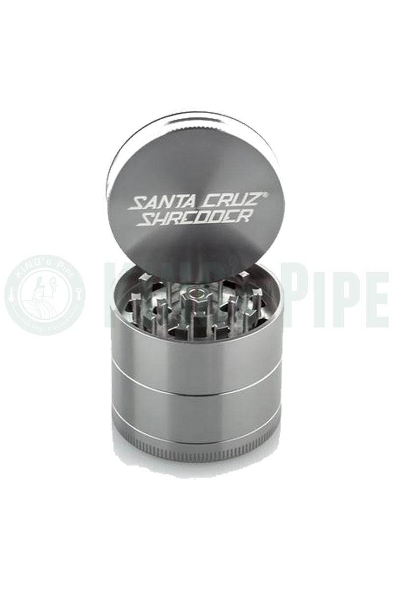 Santa Cruz Shredder - 1.5&#39;&#39; Mini 4 Piece Herb Grinder Grey