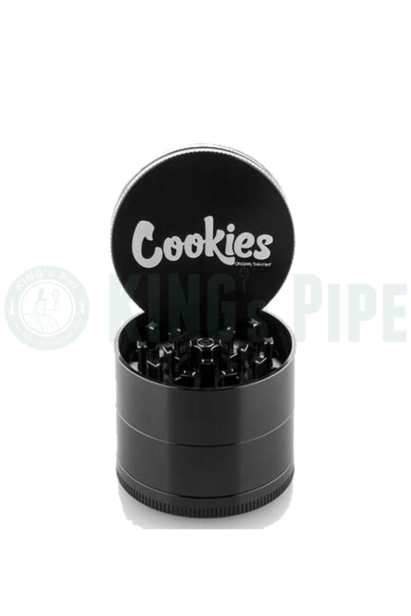 Santa Cruz Shredder - 2.2&quot; Medium 4 Piece Cookies Herb Grinder Black