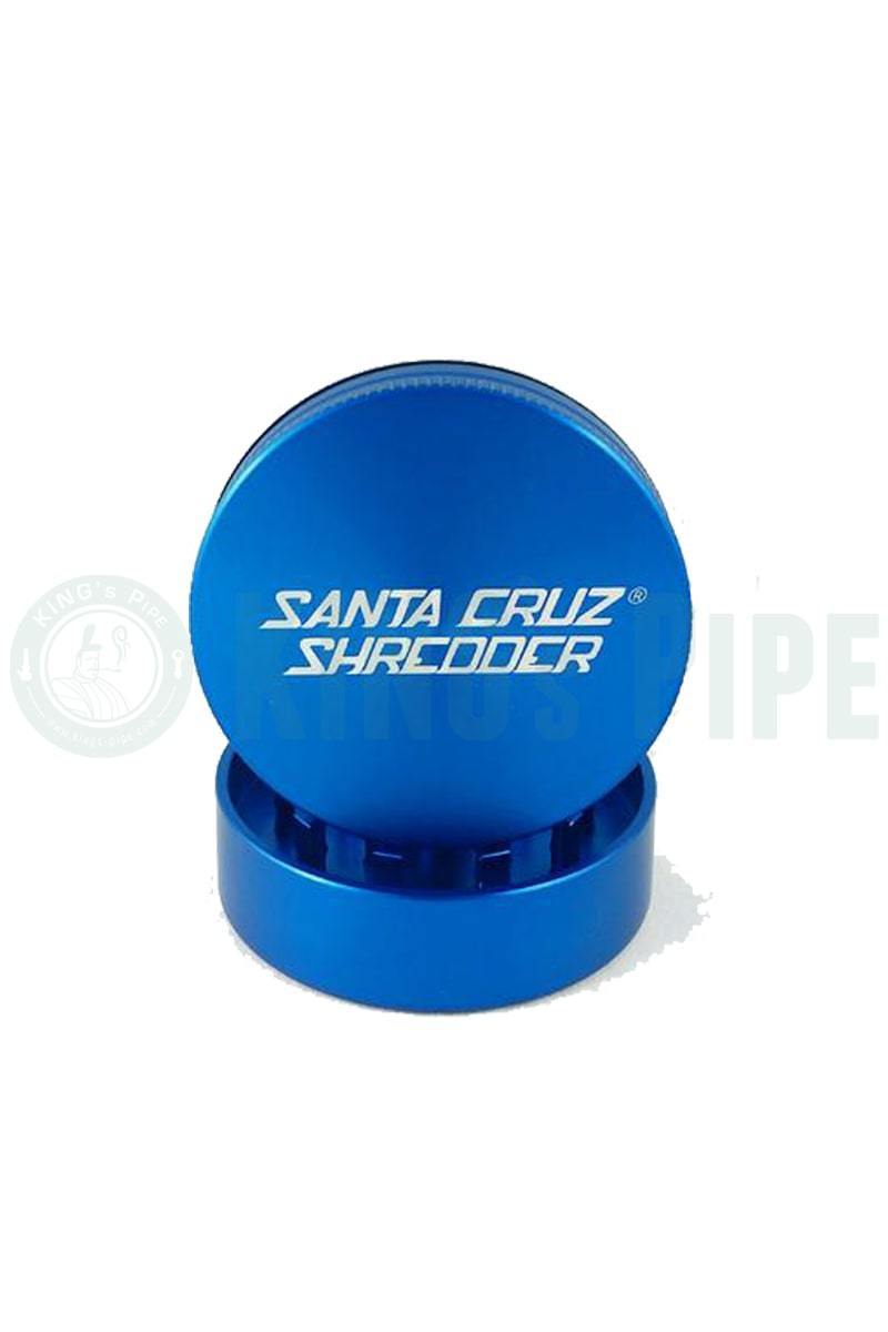 Santa Cruz Shredder - 2.75&quot; Large 2 Piece Herb Grinder Blue