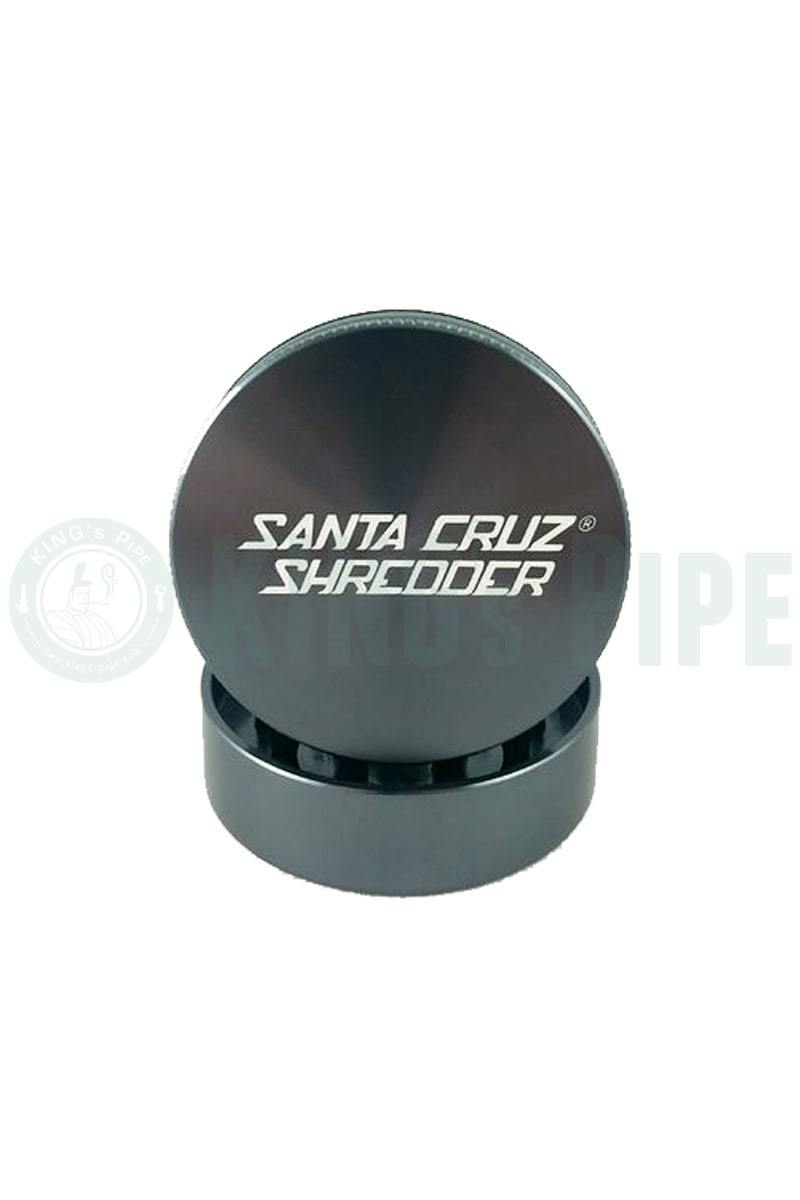 Santa Cruz Shredder - 2.75&quot; Large 2 Piece Herb Grinder Grey